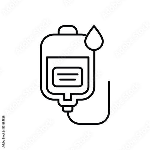 Blood Transfusion vector icon