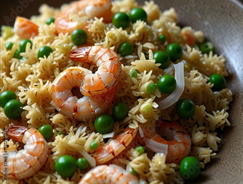 pasta with shrimp and vegetables