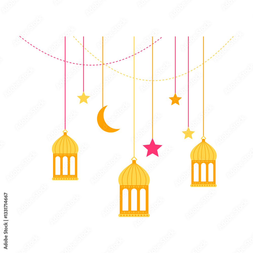 Colorful Islamic Lantern