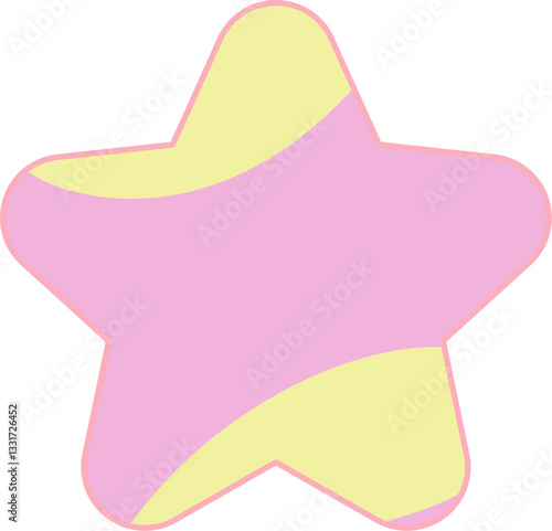Pink star