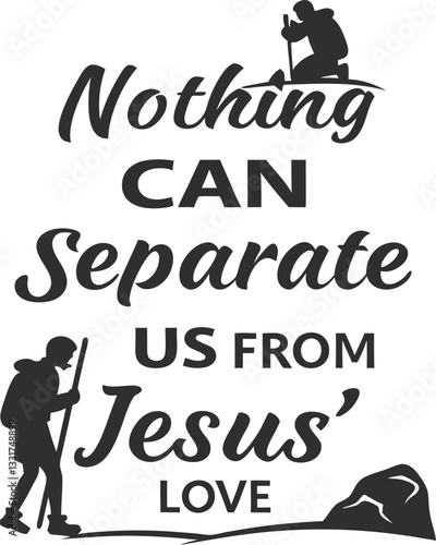 Nothing can separate us from Jesus? love.eps