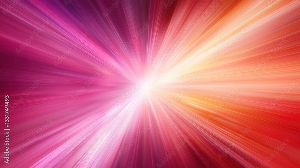 Fototapeta premium Vibrant Abstract Background with Rays of Light and Colorful Hues