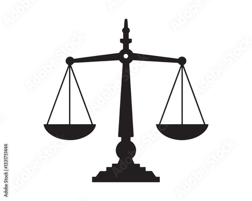 scale icon, scale vector illustrations on white background 