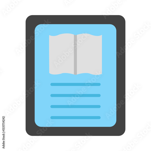 EReader flat icon