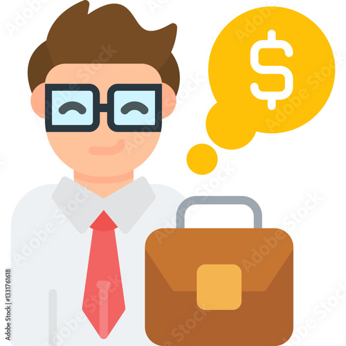 Career Icon Vector Element