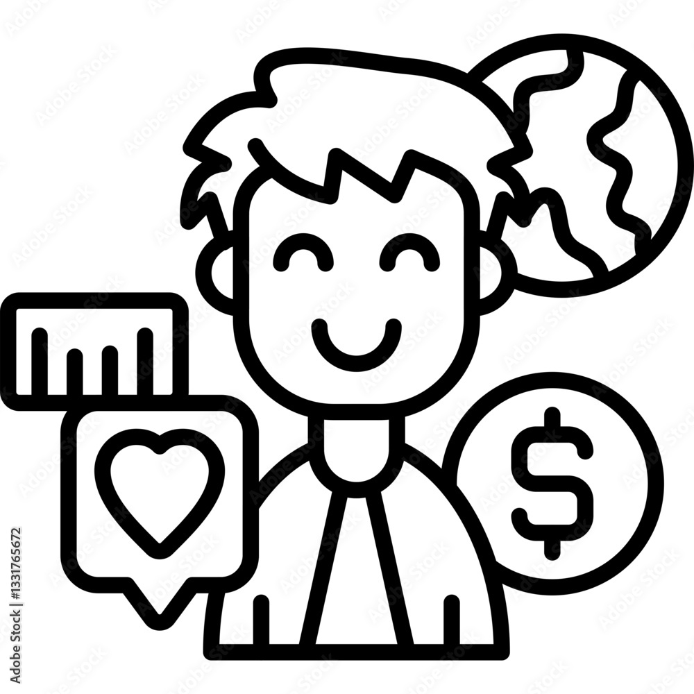 Responsibility Icon Vector Element Responsibility Icon Vector Element