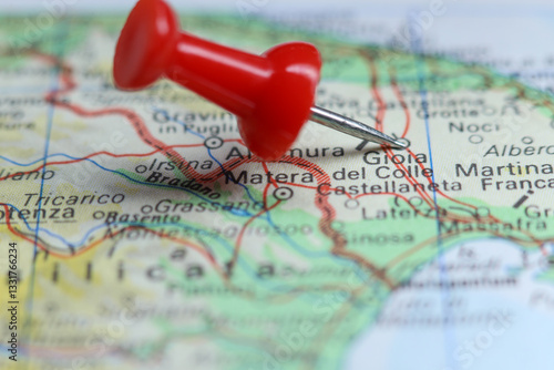 Gioia del Colle, Italy pin on map