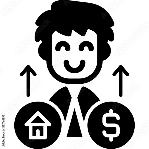 Debt Icon Vector Element