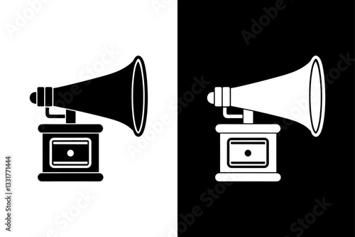 Medical Ultrasonic Machine Silhouette High-Resolution Vector Illustration.