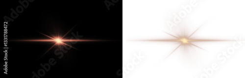 Bright light effects, glowing flares, and shining beams. Sparkling stars, flashes, and optical highlights create a magical atmosphere. Sunbeams, lasers, and energy bursts add brilliance and radiance.