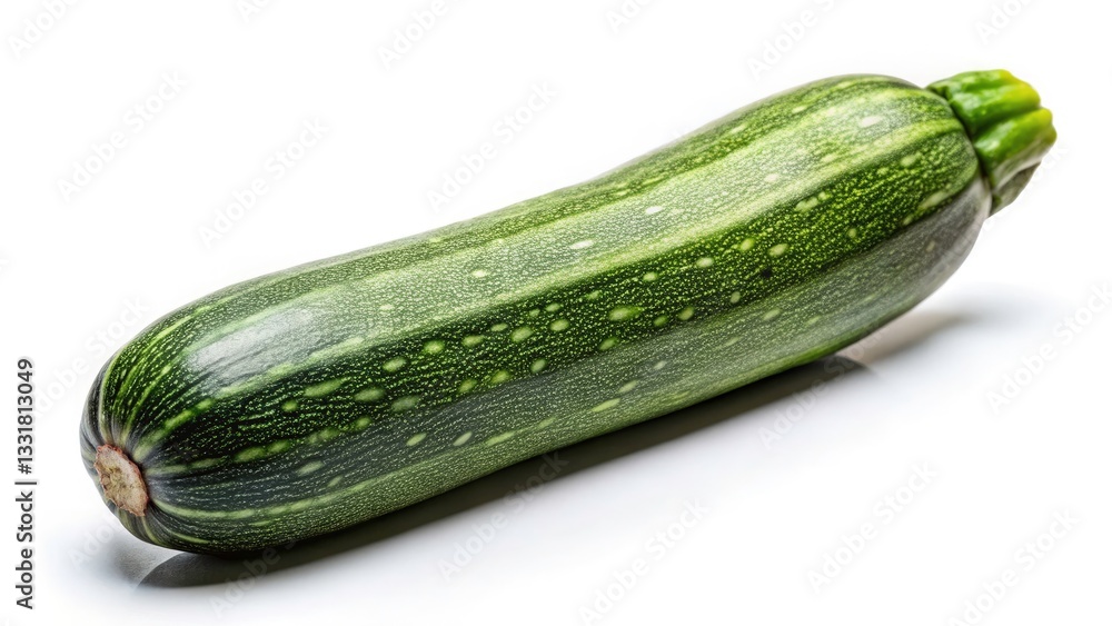 Fresh Raw Zucchini Isolated on White Background - High-Quality Night Photography for Food Lovers, Healthy Eating, Organic Vegetables, Culinary Inspiration, and More Fresh Raw Zucchini Isolated on White Background - High-Quality Night Photography for Food Lovers, Healthy Eating, Organic Vegetables, Culinary Inspiration, and More