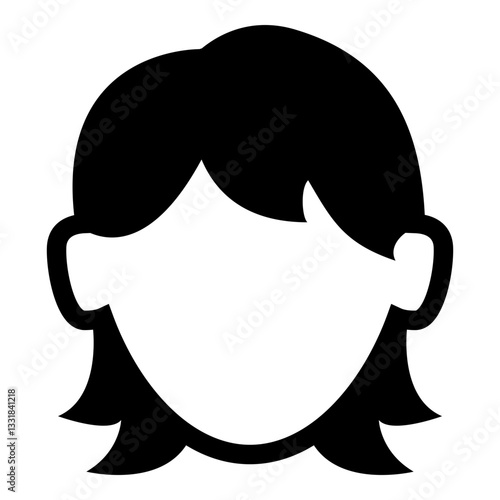 Icono cara mujer