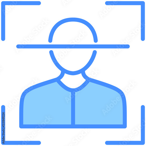 Facial Recognition Icon
