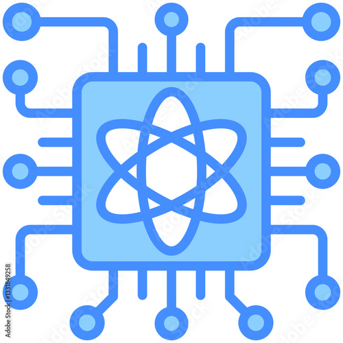 Quantum Computing Icon