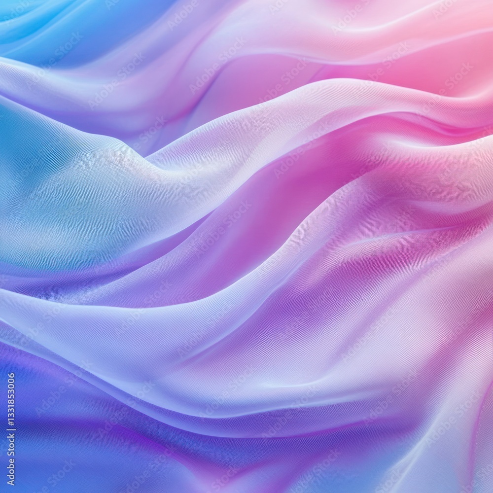 Obraz premium Pastel Dream: An Abstract Study in Soft Hues