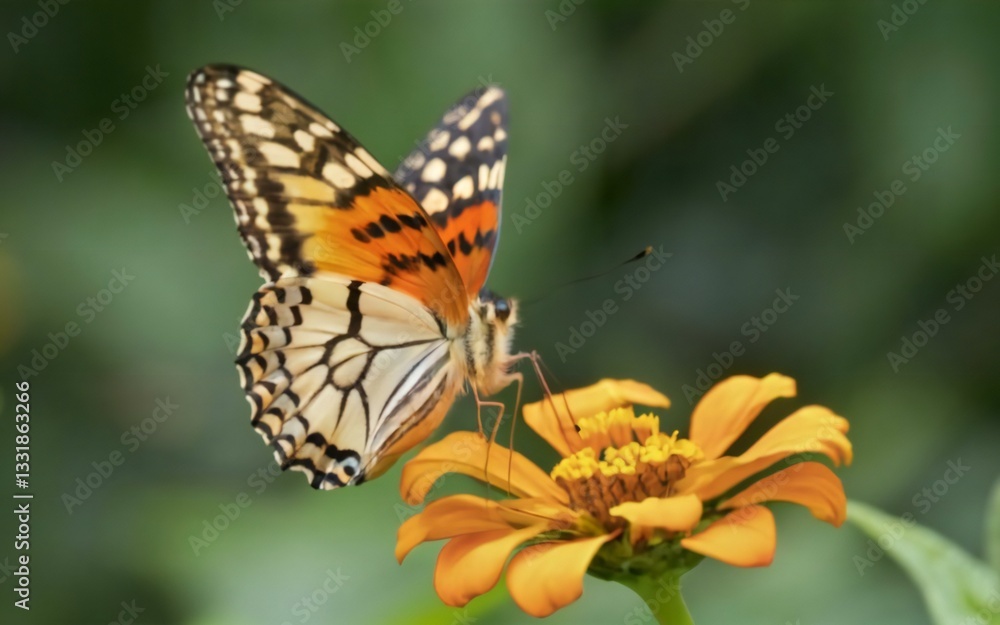 butterfly on flower