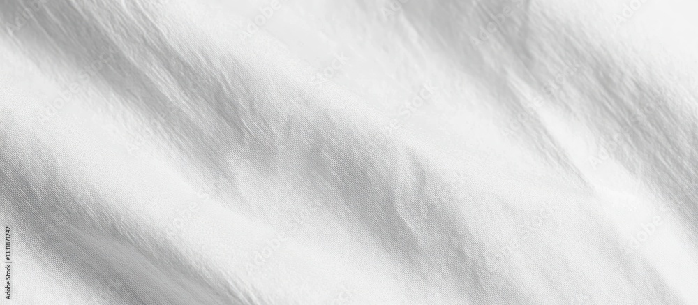 Subtle Shades of White: A Textural Fabric Study Subtle Shades of White: A Textural Fabric Study