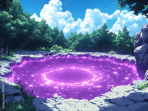 Magical Forest Crater