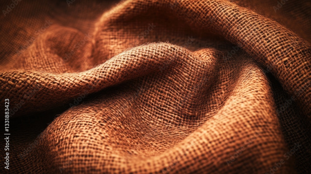 Wrinkled Rustic Burlap Texture Wrinkled Rustic Burlap Texture