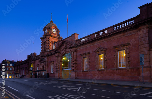Nottingham, Nottinghamshire, UK - February 6th 2025 - Nottingham Railway Station