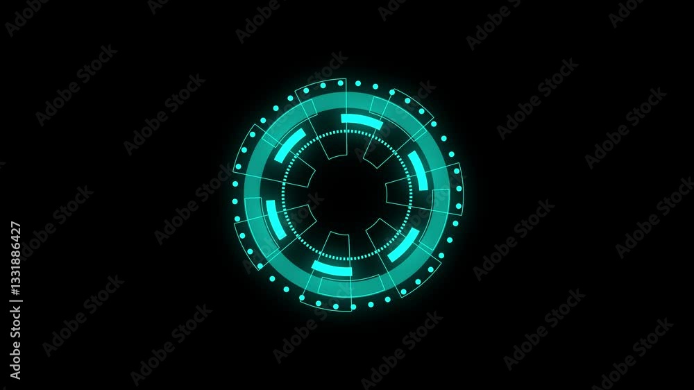 HUD element digital-Futuristic White Circle User interface. Looped motion virtual technology background. Radar monitor searching screen animation, moving radar HUD. Radar screen animation. HUD element digital-Futuristic White Circle User interface. Looped motion virtual technology background. Radar monitor searching screen animation, moving radar HUD. Radar screen animation.