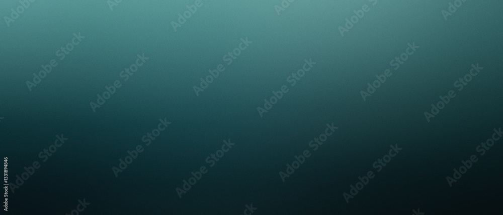 Obraz premium Dark teal gradient background, soft lighting, abstract texture, minimal design, perfect for website headers, presentations, wallpapers, and graphic designs.