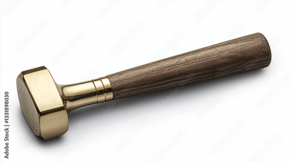 Gold Hammer with Wooden Handle Gold Hammer with Wooden Handle