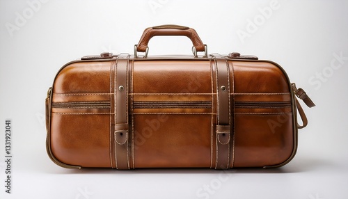 Wallpaper Mural old suitcase isolated on white Torontodigital.ca