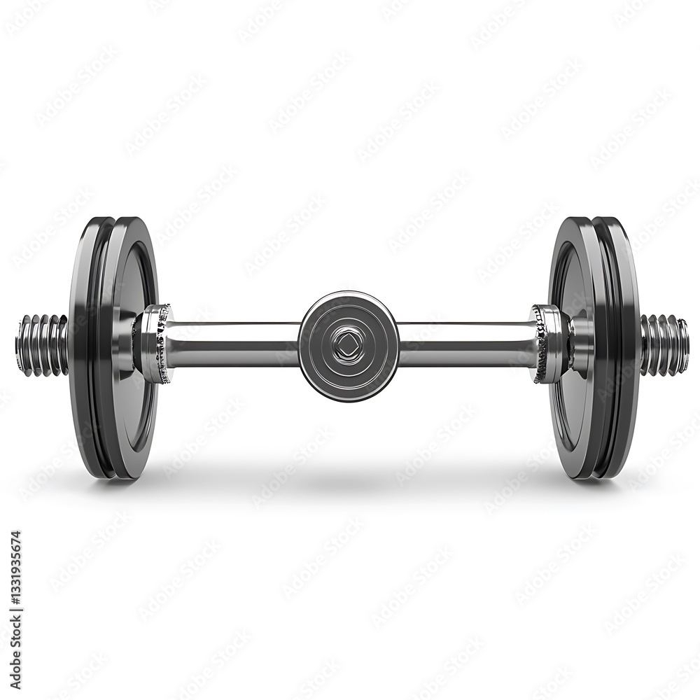 Chrome Dumbbell Fitness Weight Gym Equipment Workout Exercise Chrome Dumbbell Fitness Weight Gym Equipment Workout Exercise