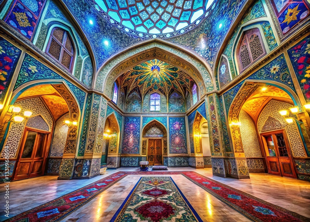 Obraz premium Persian Art - Intense Colors, Deep Mood