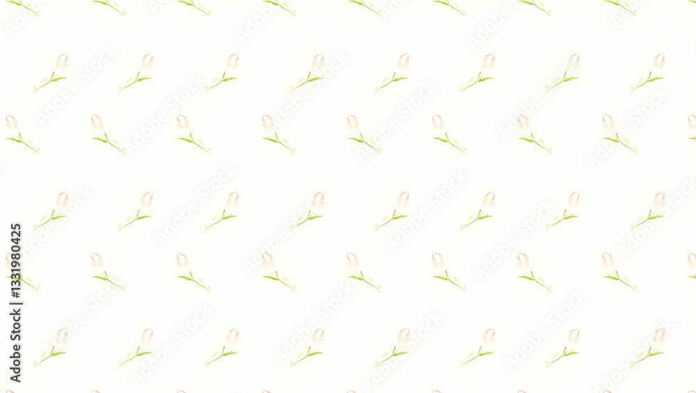 Seamless Flat Botanical Bird of Paradise Pattern for Natural Designs Seamless Flat Botanical Bird of Paradise Pattern for Natural Designs