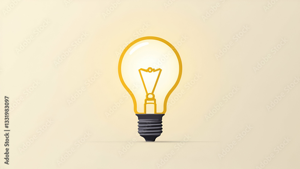 Flat Light Bulb Outline SVG: Side Angle Design for Ideas, Innovation & Creative Presentations Flat Light Bulb Outline SVG: Side Angle Design for Ideas, Innovation & Creative Presentations