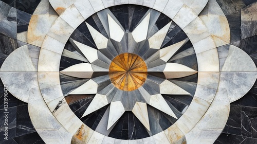 Use radial symmetry to create balanced, mesmerizing patterns. 