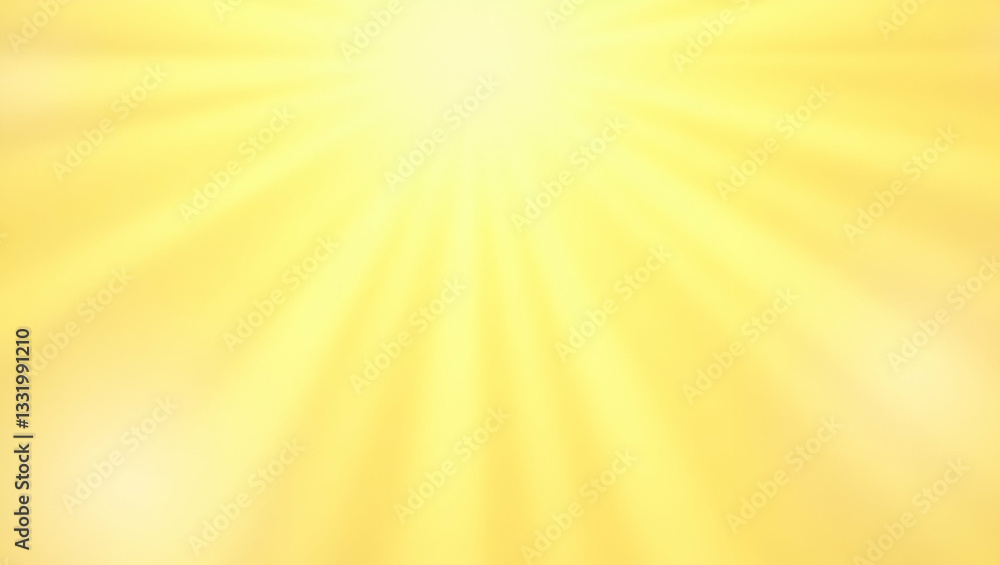 Obraz premium Soft Yellow Sunshine Seamless Tile Pattern: Glowing Rays & Pastel Tones for a Calming Spring Atmosphere - Cute Vector Illustration for Smart Business Design