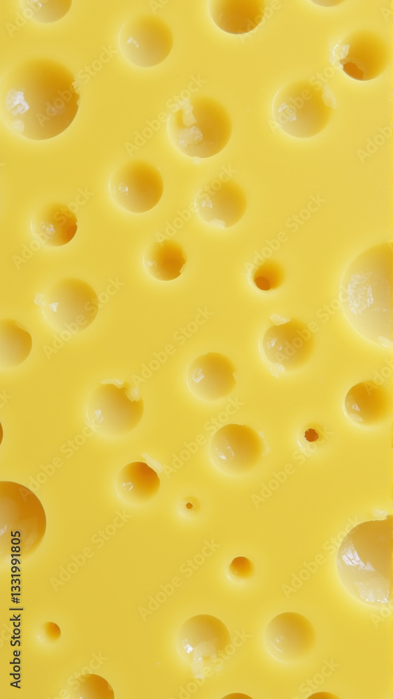 Texture of hard cheese with holes Texture of hard cheese with holes