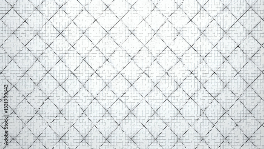 Fototapeta premium Innovative Tile Design: Futuristic Motifs & Digital Grids in Seamless Patterns for Modern Sophistication