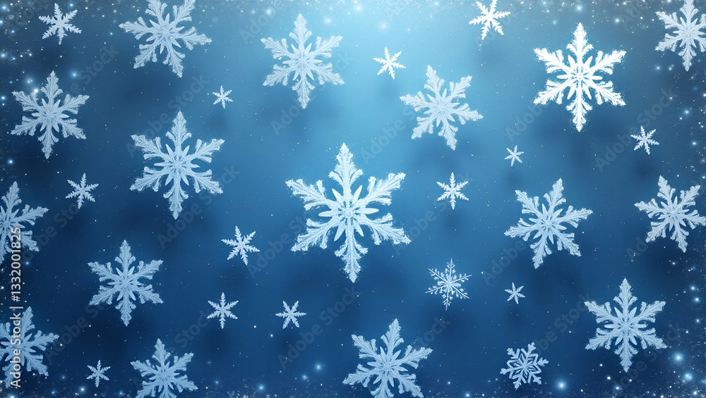 Flat Sparkling snowflake and star seamless tile pattern with glittery accents and icy textures concept as Sparkling snowflakes and stars with glittery accents create an icy seamless tile pattern perfe Flat Sparkling snowflake and star seamless tile pattern with glittery accents and icy textures concept as Sparkling snowflakes and stars with glittery accents create an icy seamless tile pattern perfe