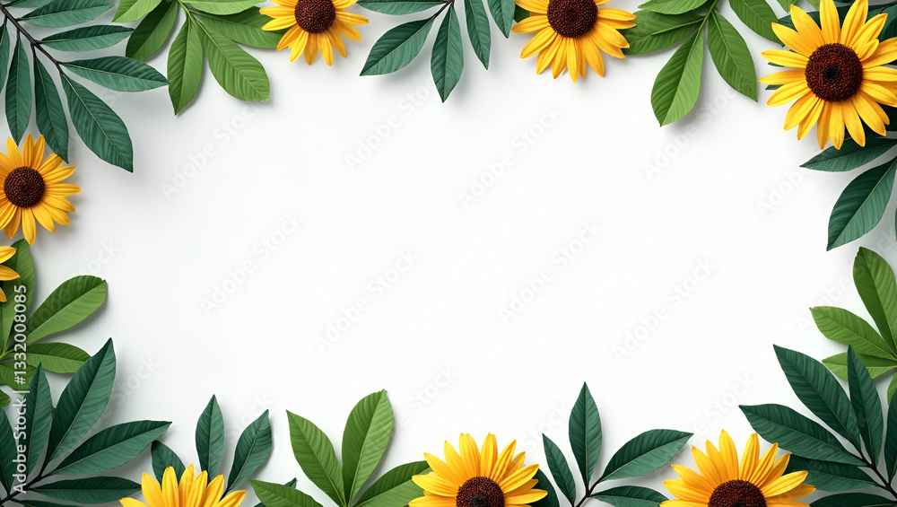 Eye and Nature Elements Border Frame: Creative Copy Space for World Sight Day Environmental Vision Concept with Intertwined Leaves and Empty Space for Stock Photos Eye and Nature Elements Border Frame: Creative Copy Space for World Sight Day Environmental Vision Concept with Intertwined Leaves and Empty Space for Stock Photos