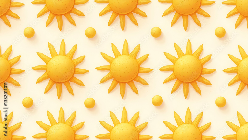 Earthy Spring Sunshine Pattern: Seamless Flat Rustic Design with Warm Sunbursts and Textures for Organic Nature-Inspired Spring Illustrations and Smart Business Concepts Earthy Spring Sunshine Pattern: Seamless Flat Rustic Design with Warm Sunbursts and Textures for Organic Nature-Inspired Spring Illustrations and Smart Business Concepts