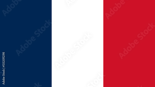 National flag of France displayed prominently in a public space during a festive gathering Free Download National flag of France displayed prominently in a public space during a festive gathering - GFXLoad