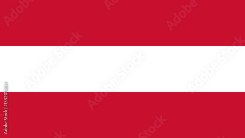 Free Download Red and white national flag symbolizing the identity of a European country heritage and culture - GFXLoad