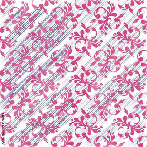 seamless pattern with hearts