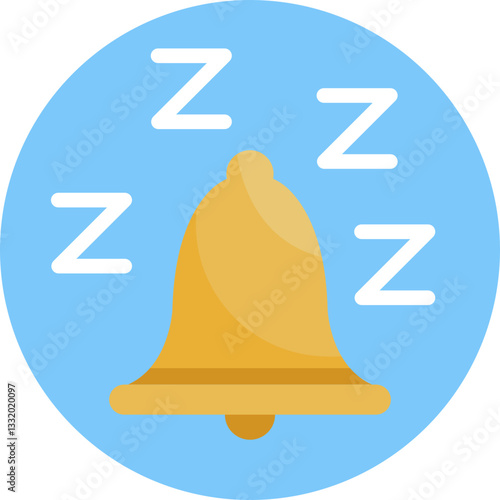 Snooze Button: An icon representing the action of temporarily silencing an alarm or reminder for a short period.