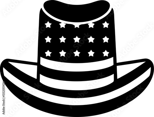 vector illustration of a hat