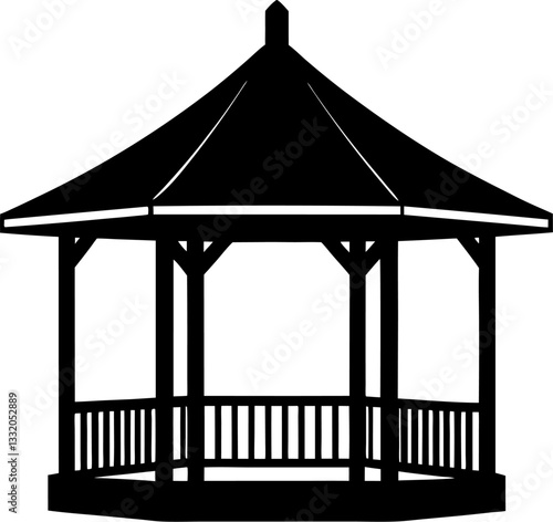 gazebo on the beach