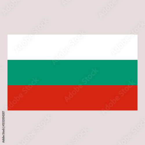 Obraz na plátně flag of bulgaria