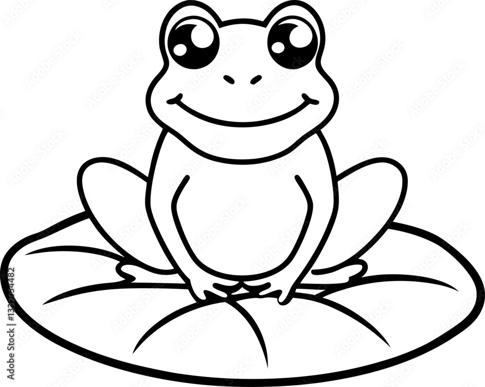 funny frog vector icon funny frog vector icon