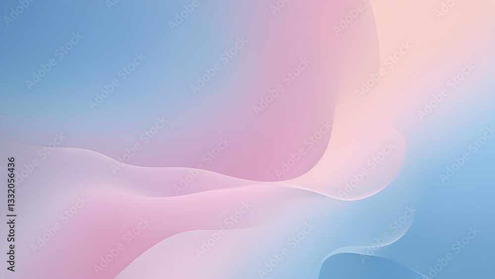 Fototapeta premium digital gradient background with soft pink and blue hues.