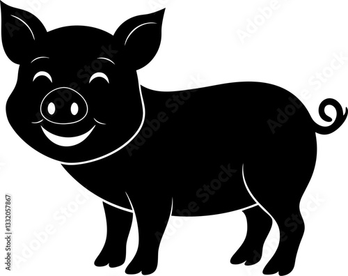 cartoon pig cartoon