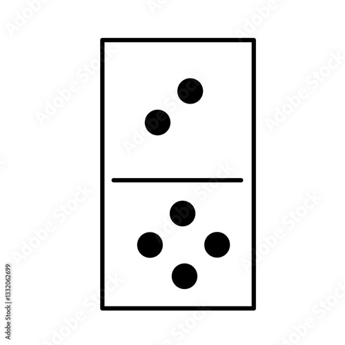 White pieces with black dots
